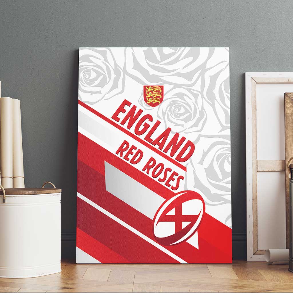 England Rugby Canvas Wall Art 2025 Come On Red Roses - Wonder Print Shop