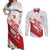 England Rugby Custom Couples Matching Off Shoulder Maxi Dress and Long Sleeve Button Shirt 2025 Come On Red Roses - Wonder Print Shop