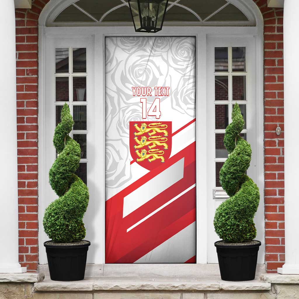 England Rugby Door Cover 2025 Come On Red Roses - Wonder Print Shop