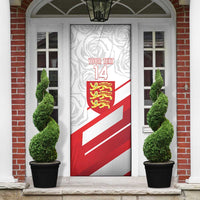 England Rugby Door Cover 2025 Come On Red Roses - Wonder Print Shop