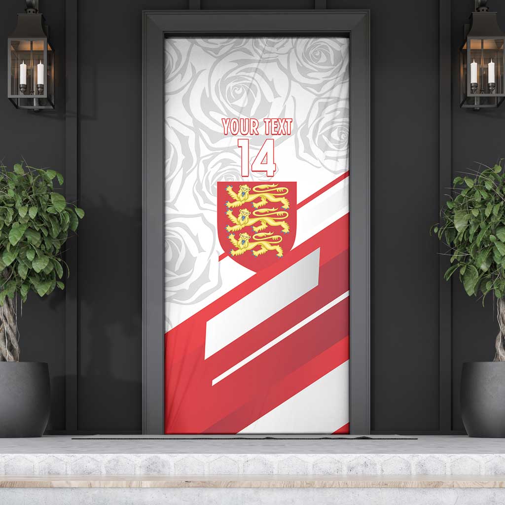 England Rugby Door Cover 2025 Come On Red Roses - Wonder Print Shop