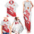 England Rugby Custom Family Matching Tank Maxi Dress and Hawaiian Shirt 2025 Come On Red Roses - Wonder Print Shop