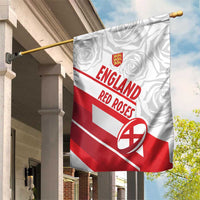 England Rugby Garden Flag 2025 Come On Red Roses - Wonder Print Shop