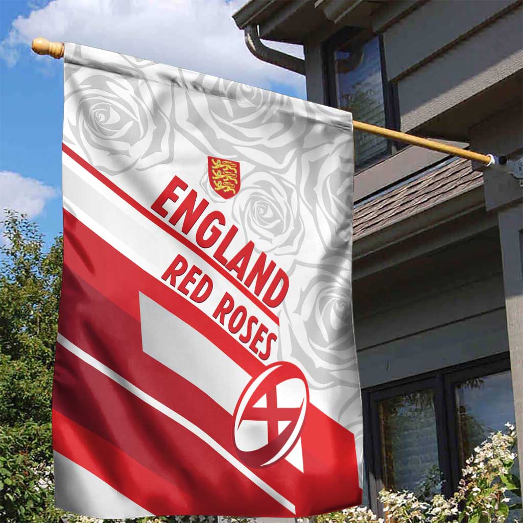 England Rugby Garden Flag 2025 Come On Red Roses - Wonder Print Shop