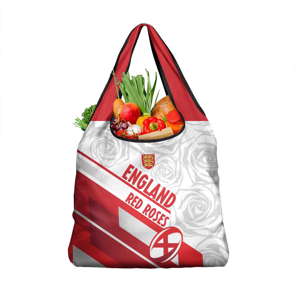 England Rugby Grocery Bag 2025 Come On Red Roses - Wonder Print Shop