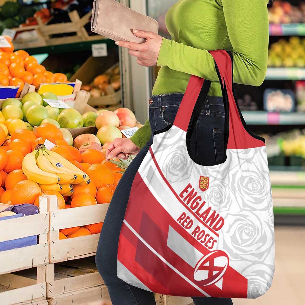 England Rugby Grocery Bag 2025 Come On Red Roses - Wonder Print Shop