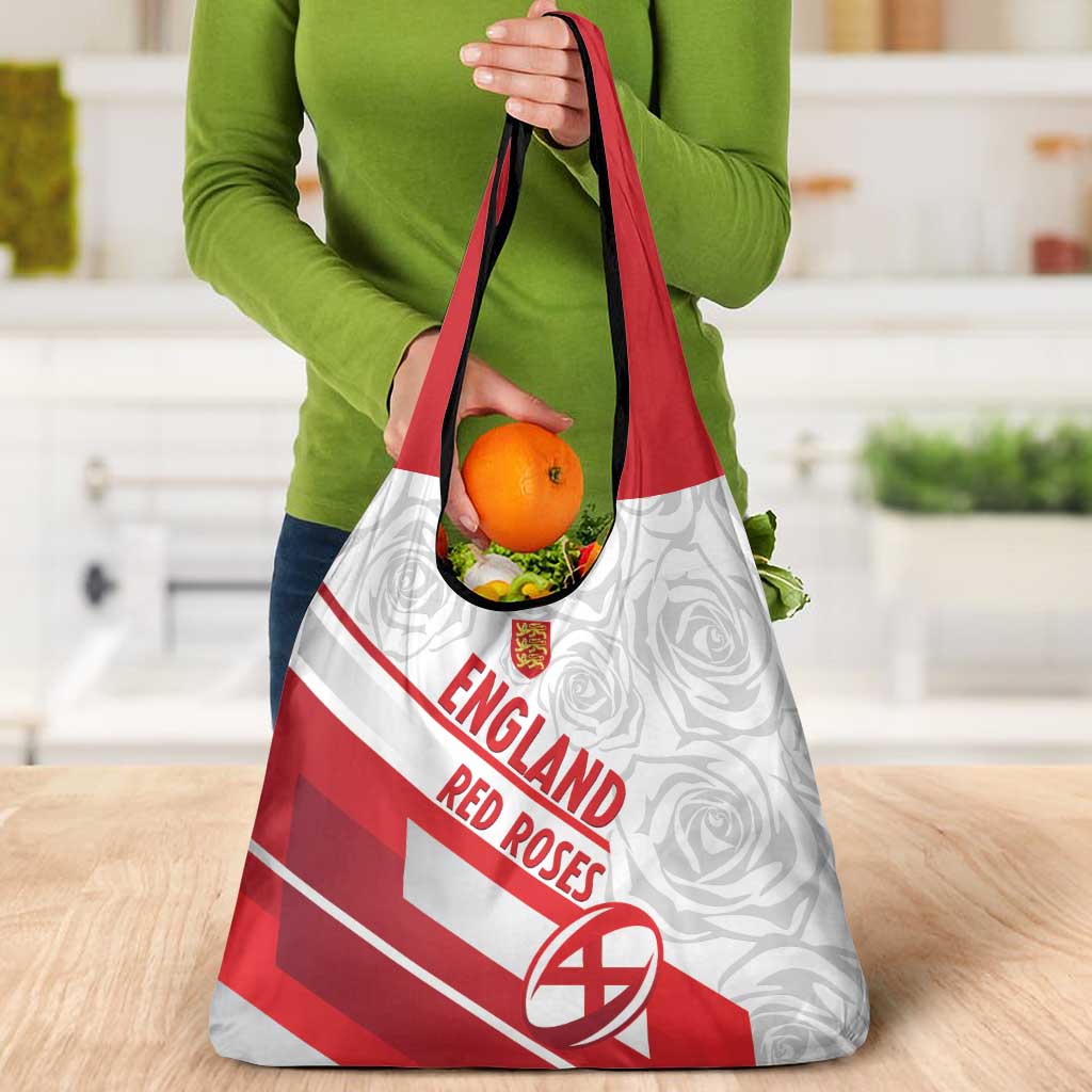 England Rugby Grocery Bag 2025 Come On Red Roses - Wonder Print Shop