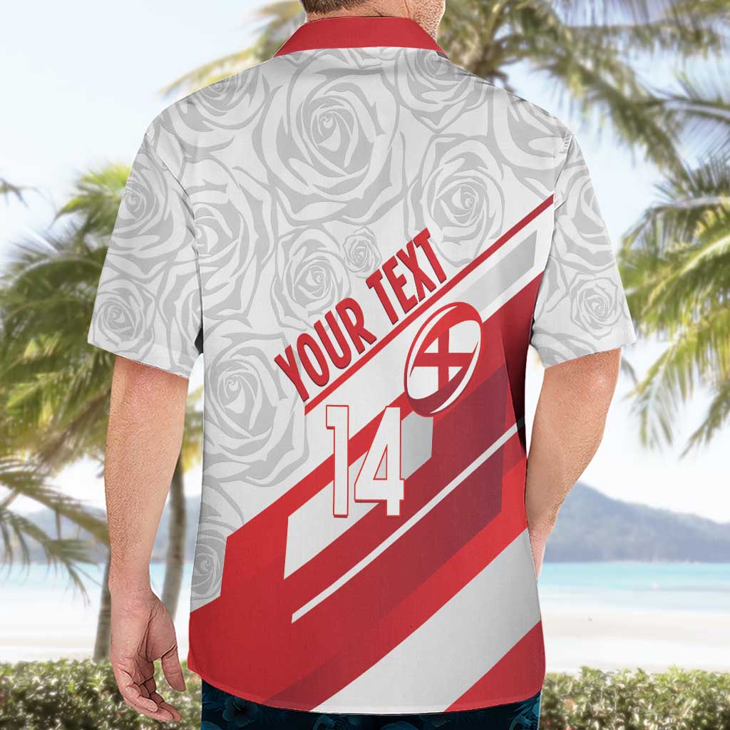 England Rugby Custom Hawaiian Shirt 2025 Come On Red Roses - Wonder Print Shop