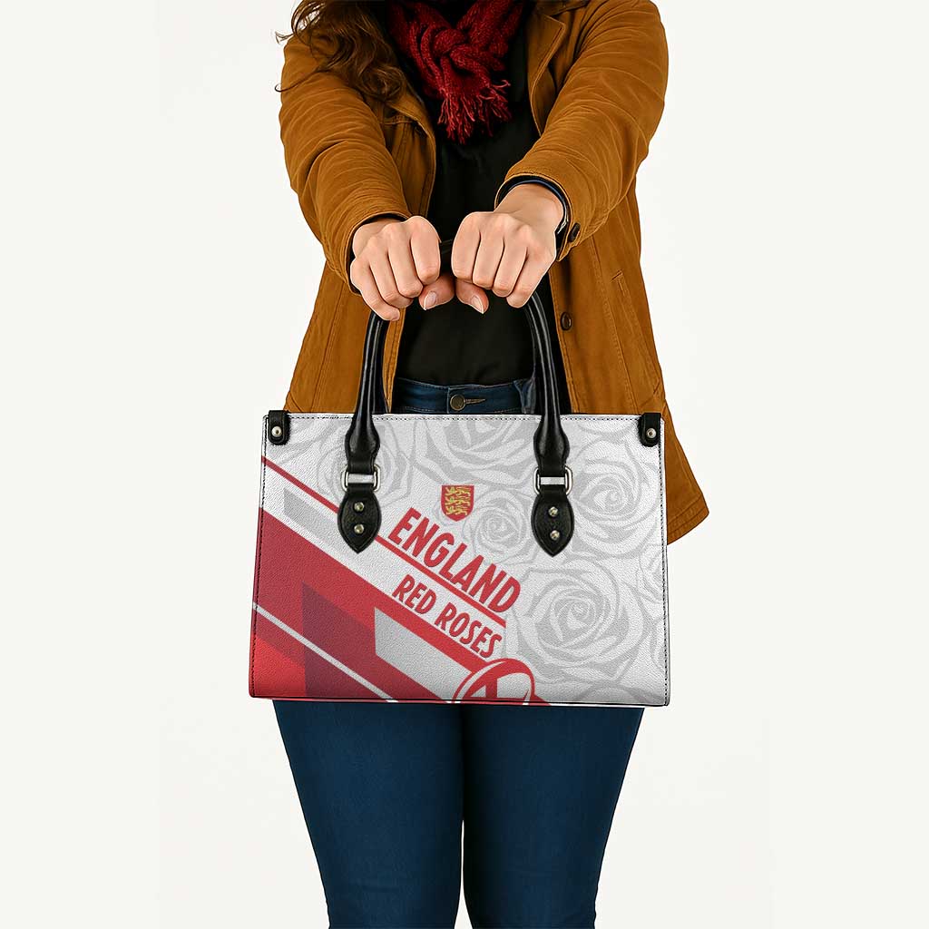 England Rugby Leather Bag 2025 Come On Red Roses - Wonder Print Shop
