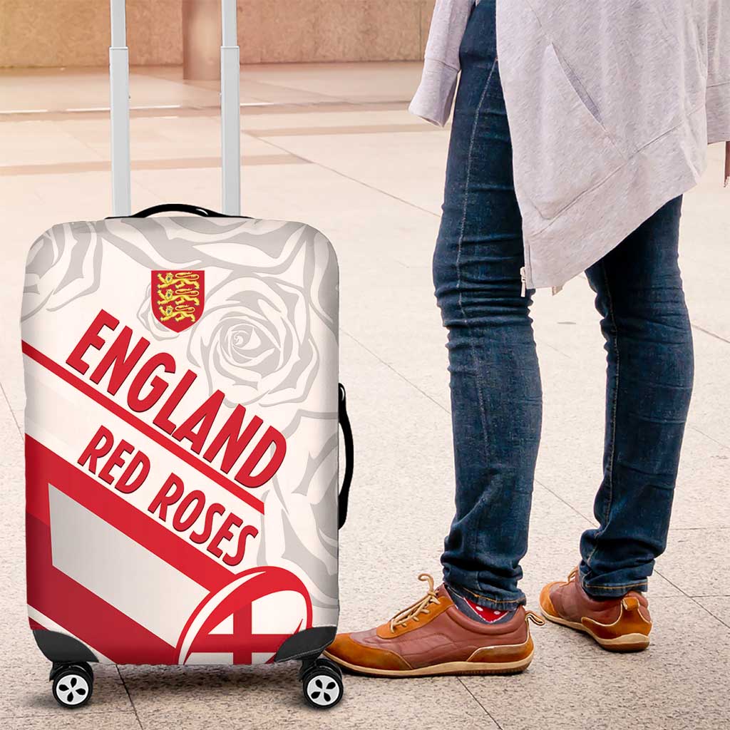 England Rugby Luggage Cover 2025 Come On Red Roses - Wonder Print Shop