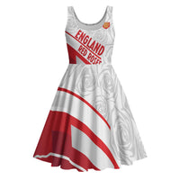 England Rugby Custom Midi Dress 2025 Come On Red Roses - Wonder Print Shop