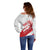 England Rugby Custom Off Shoulder Sweater 2025 Come On Red Roses - Wonder Print Shop