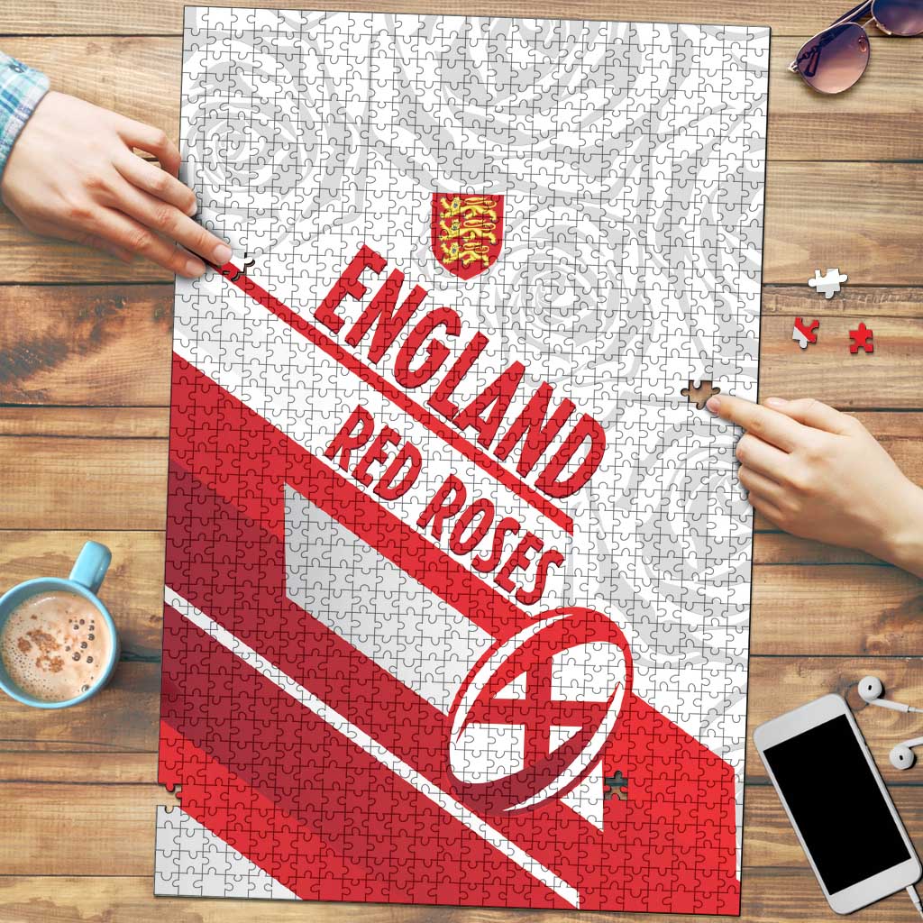 England Rugby Puzzle 2025 Come On Red Roses LT14