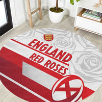 England Rugby Round Carpet 2025 Come On Red Roses - Wonder Print Shop