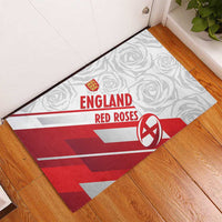 England Rugby Rubber Doormat 2025 Come On Red Roses - Wonder Print Shop