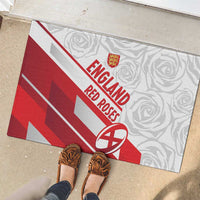 England Rugby Rubber Doormat 2025 Come On Red Roses - Wonder Print Shop