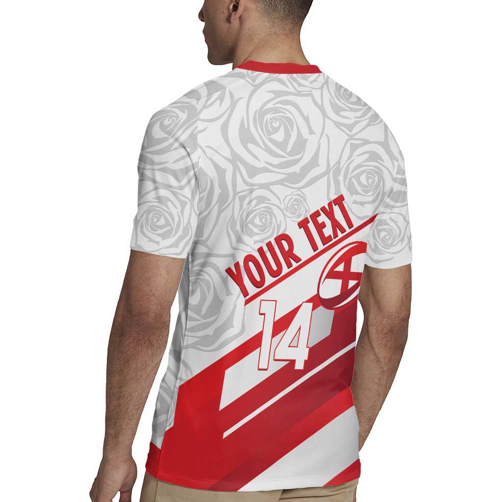England Rugby Custom Rugby Jersey 2025 Come On Red Roses - Wonder Print Shop