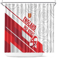 England Rugby Shower Curtain 2025 Come On Red Roses - Wonder Print Shop