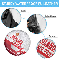 England Rugby Spare Tire Cover 2025 Come On Red Roses - Wonder Print Shop