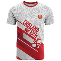 England Rugby Custom T Shirt 2025 Come On Red Roses - Wonder Print Shop