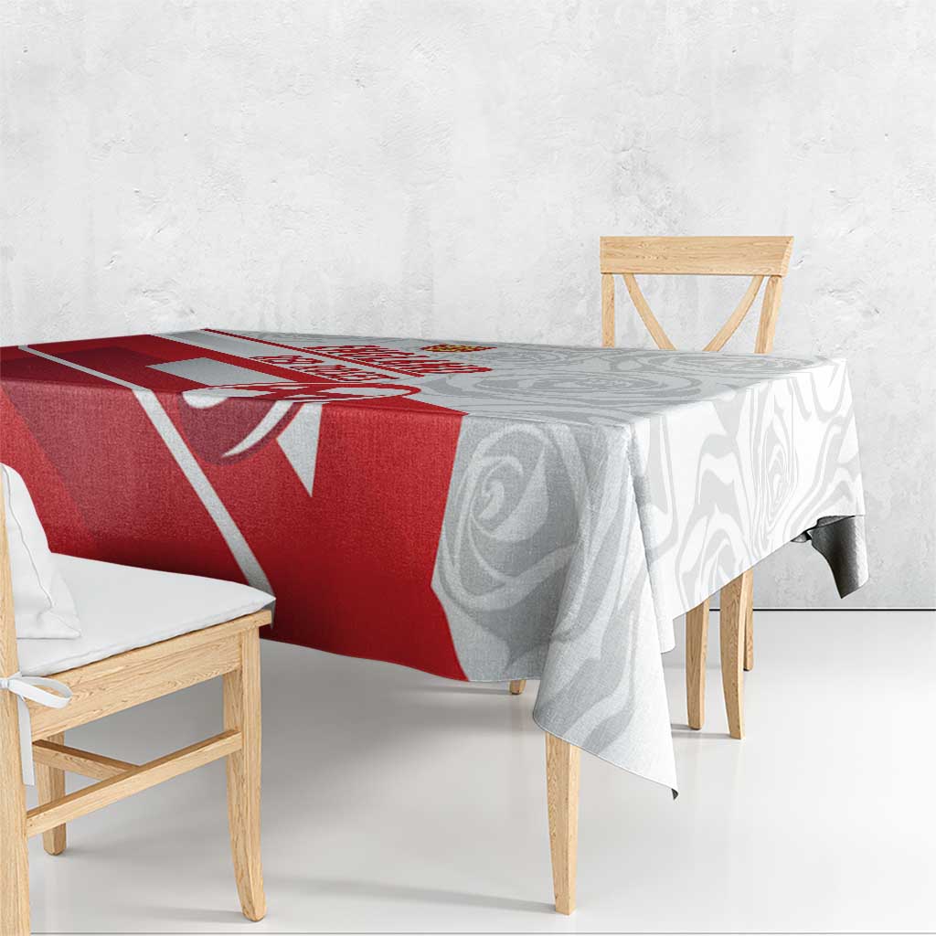 England Rugby Tablecloth 2025 Come On Red Roses - Wonder Print Shop
