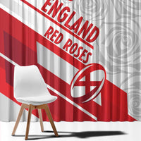 England Rugby Window Curtain 2025 Come On Red Roses - Wonder Print Shop
