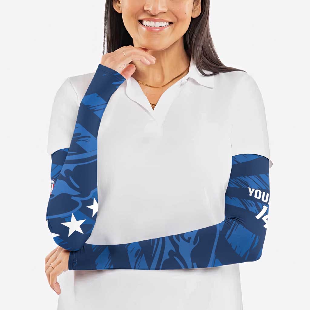 United States Rugby Custom Arm Sleeves USA Eagle Go Champions - Wonder Print Shop