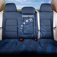 United States Rugby Custom Back Car Seat Cover USA Eagle Go Champions - Wonder Print Shop