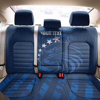 United States Rugby Custom Back Car Seat Cover USA Eagle Go Champions - Wonder Print Shop