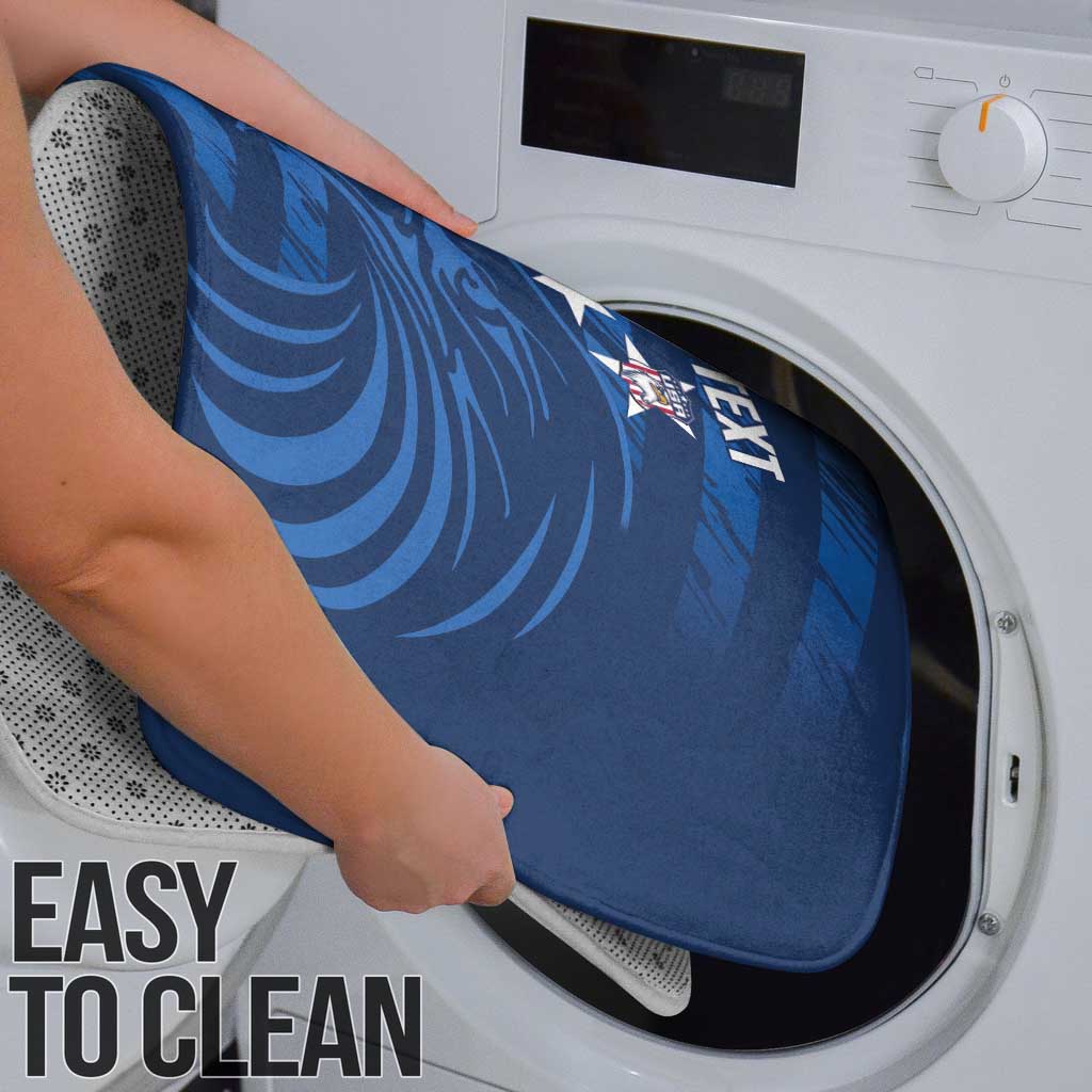 United States Rugby Custom Bathroom Set USA Eagle Go Champions - Wonder Print Shop