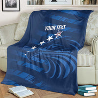 United States Rugby Custom Blanket USA Eagle Go Champions - Wonder Print Shop