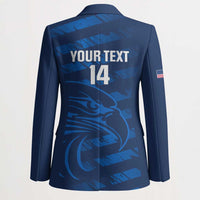 United States Rugby Custom Blazer USA Eagle Go Champions - Wonder Print Shop