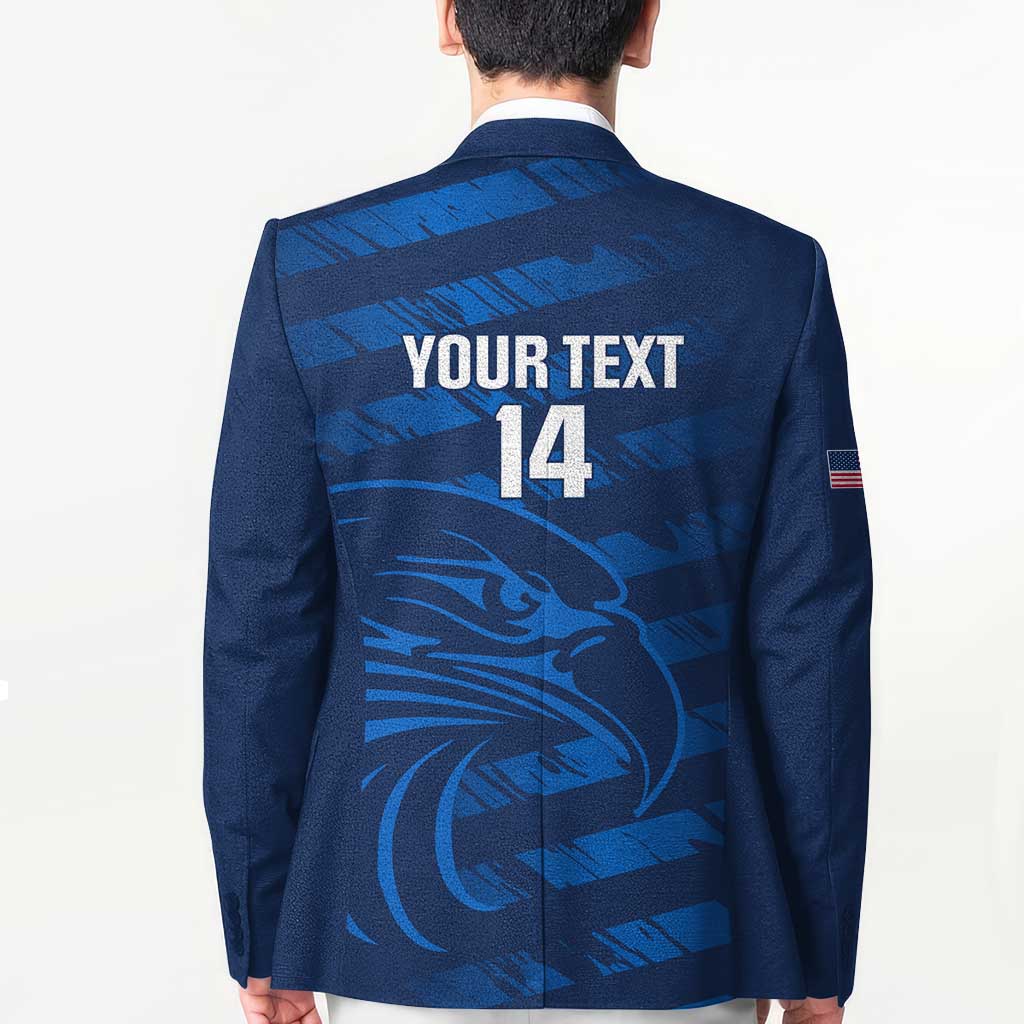 United States Rugby Custom Blazer USA Eagle Go Champions - Wonder Print Shop