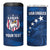 United States Rugby Custom 4 in 1 Can Cooler Tumbler USA Eagle Go Champions - Wonder Print Shop