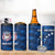 United States Rugby Custom 4 in 1 Can Cooler Tumbler USA Eagle Go Champions - Wonder Print Shop