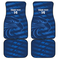 United States Rugby Custom Car Mats USA Eagle Go Champions - Wonder Print Shop