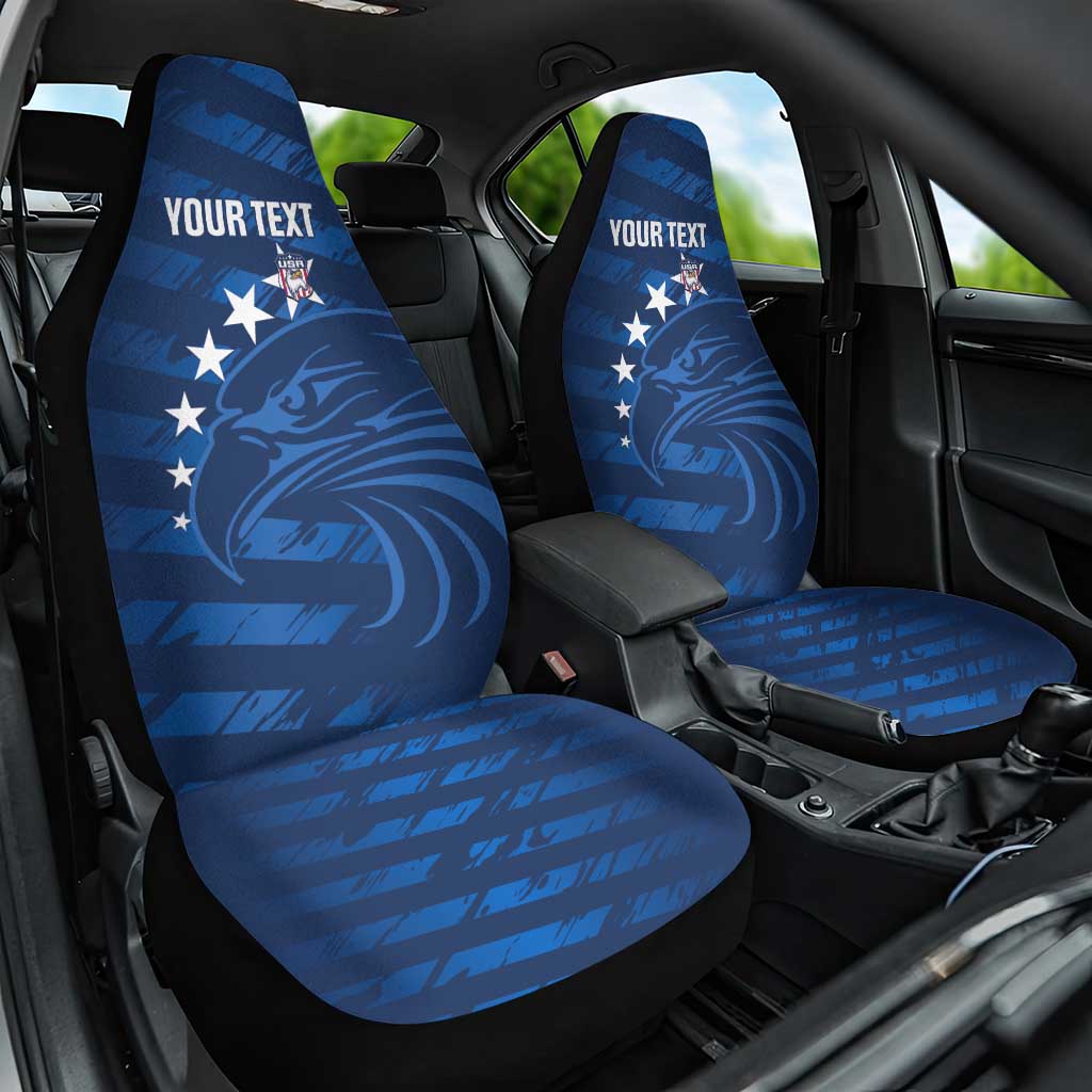 United States Rugby Custom Car Seat Cover USA Eagle Go Champions - Wonder Print Shop