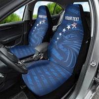 United States Rugby Custom Car Seat Cover USA Eagle Go Champions - Wonder Print Shop