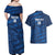United States Rugby Custom Couples Matching Off Shoulder Maxi Dress and Hawaiian Shirt USA Eagle Go Champions - Wonder Print Shop