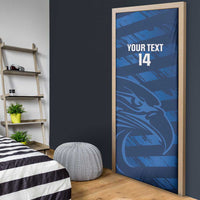 United States Rugby Custom Door Cover USA Eagle Go Champions - Wonder Print Shop