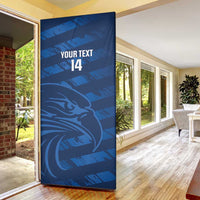 United States Rugby Custom Door Cover USA Eagle Go Champions - Wonder Print Shop