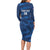 United States Rugby Custom Family Matching Long Sleeve Bodycon Dress and Hawaiian Shirt USA Eagle Go Champions - Wonder Print Shop