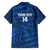 United States Rugby Custom Family Matching Off The Shoulder Long Sleeve Dress and Hawaiian Shirt USA Eagle Go Champions - Wonder Print Shop