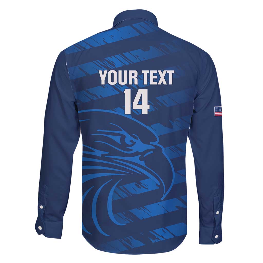 United States Rugby Custom Family Matching Puletasi and Hawaiian Shirt USA Eagle Go Champions - Wonder Print Shop