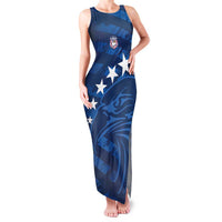 United States Rugby Custom Family Matching Tank Maxi Dress and Hawaiian Shirt USA Eagle Go Champions - Wonder Print Shop