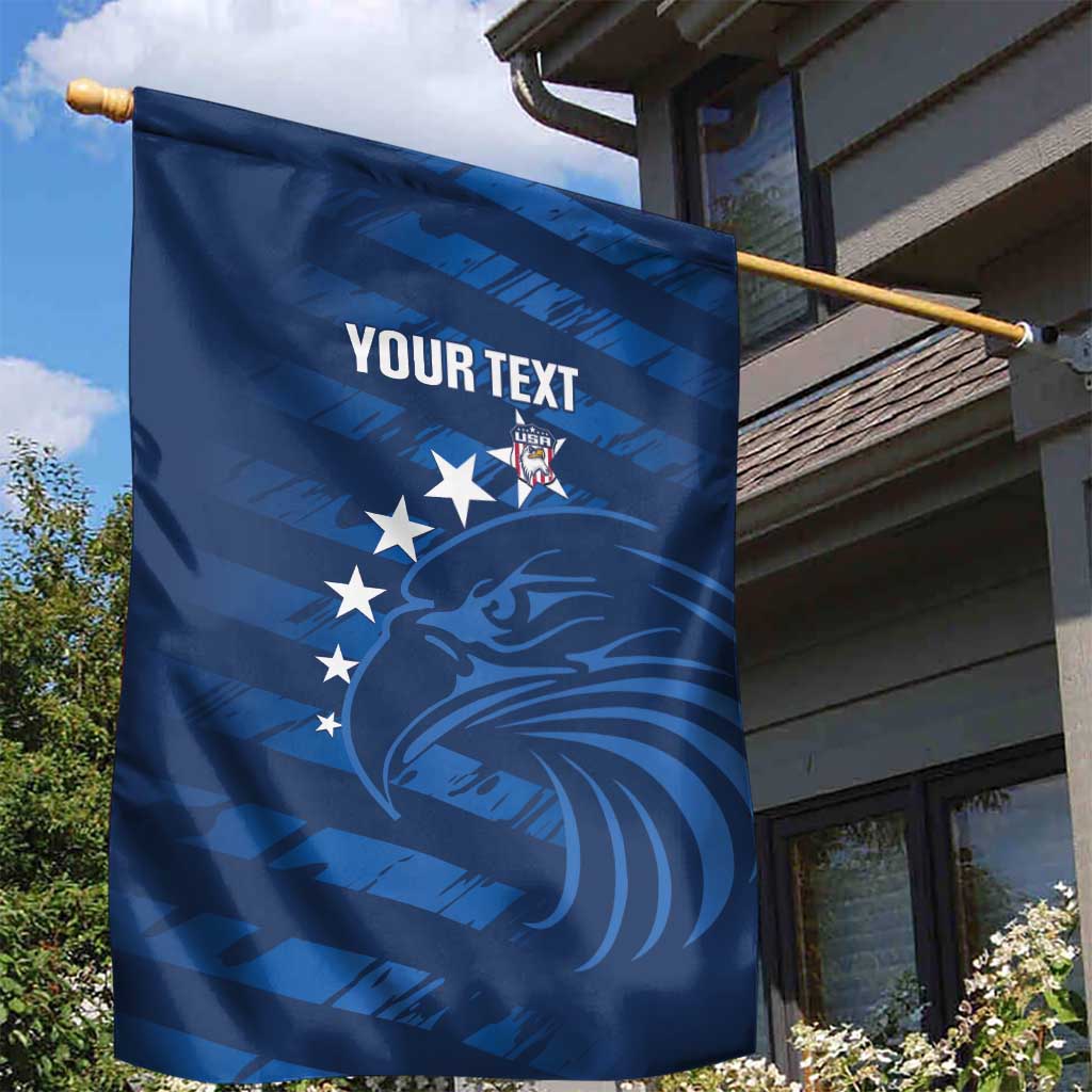 United States Rugby Custom Garden Flag USA Eagle Go Champions - Wonder Print Shop