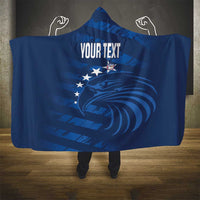 United States Rugby Custom Hooded Blanket USA Eagle Go Champions - Wonder Print Shop