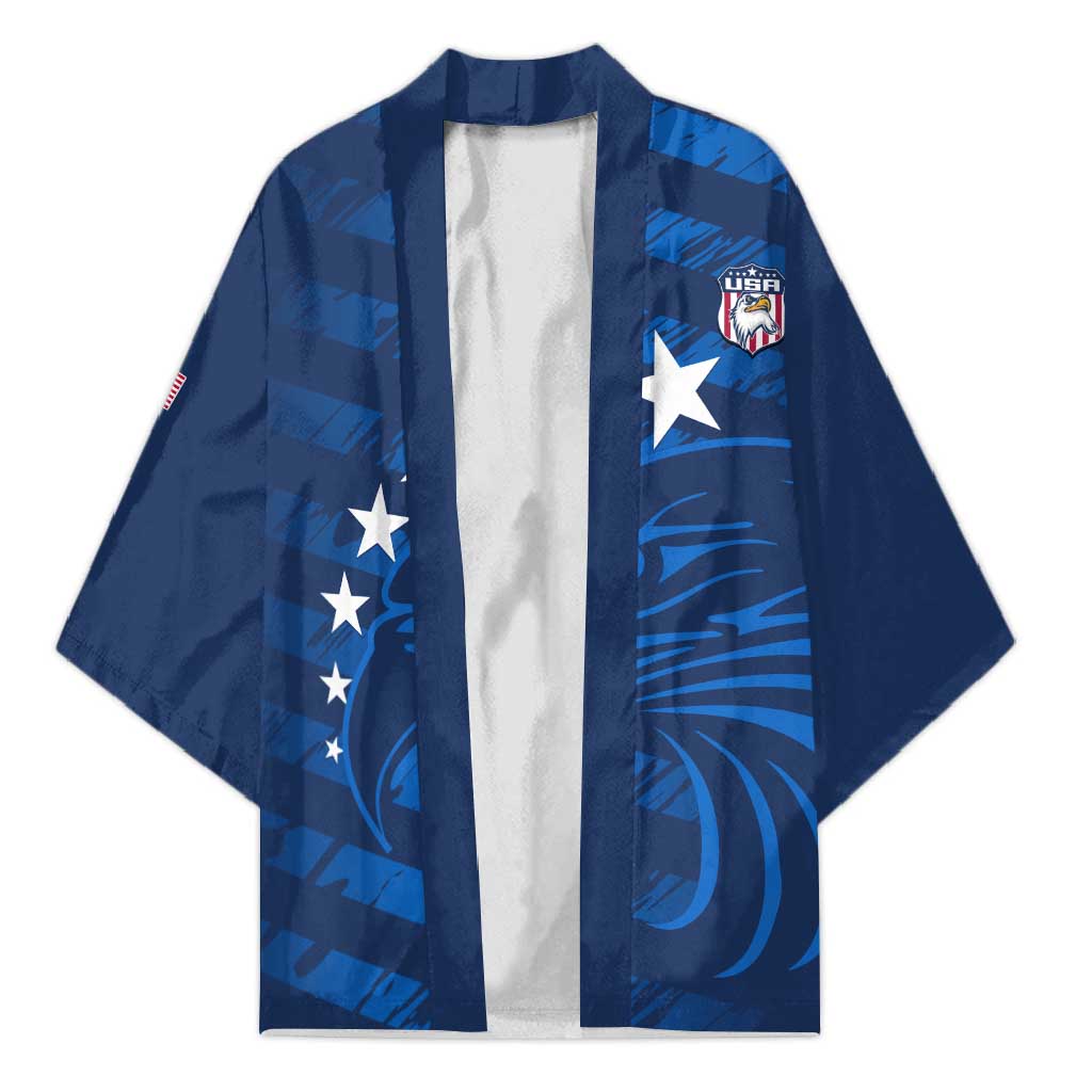 United States Rugby Custom Kimono USA Eagle Go Champions - Wonder Print Shop