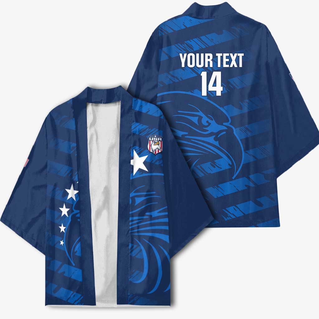 United States Rugby Custom Kimono USA Eagle Go Champions - Wonder Print Shop