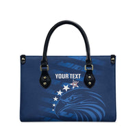 United States Rugby Custom Leather Bag USA Eagle Go Champions - Wonder Print Shop